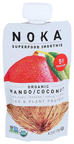 Noka Organic Mango Coconut Superfood Smoothie, 4.22 Oz