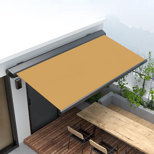 Toldo retráctil de repuesto de 2x1,5 metros para disfrutar del patio protegido de sol y lluvia