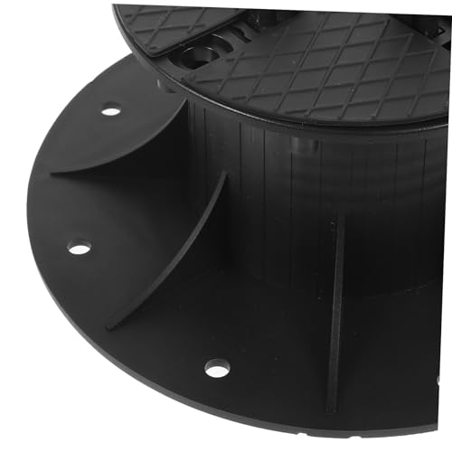 Soporte ajustable para fuente de agua evita desniveles base de pedestal 8