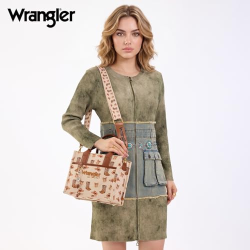 Wrangler Rodeo Icons Tote Bags y Billetera de Muñeca Western Set miniatura 2