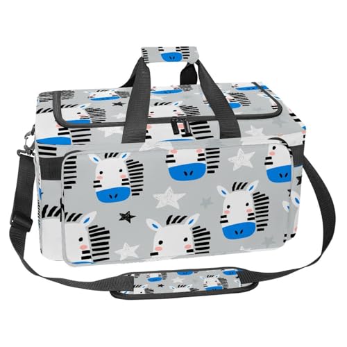 Sac de fitness 30L anti-désordre avec organiseur de sac à motif vache et fraise