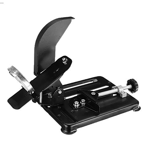 Soporte amoladora angular ajustable para evitar cortes torcidos en tubos 2