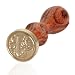 Outop Vintage Retro Wooden Alphabet Letter Initial Wax Classic Sealing Wax Seal Stamp (J)