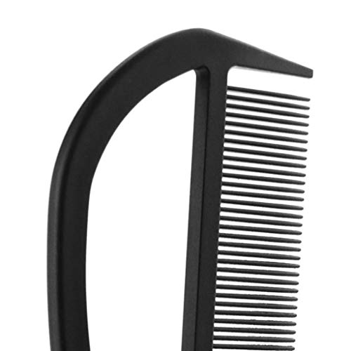 Peine para peinar y desenredar cabello negro miniatura 5