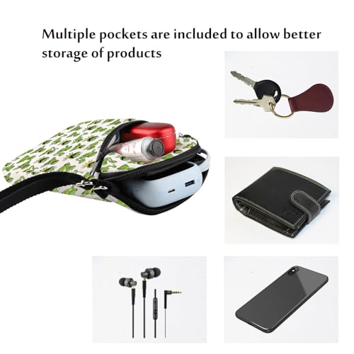 Movie Merchandise Crossbody Bag WDW Frog Fans Gift Frog Character Carry On Bag Singing Frog Gift(BGreenCross)4