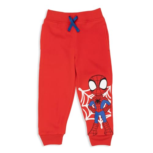 Marvel Spidey and His Amazing Friends Toddler/Little Boys Fleece 2 Pack Pants3