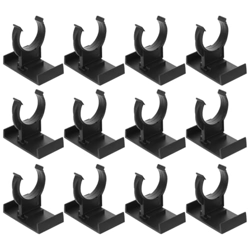 Uonlytech Adjustable Cabinet Toe Kick Clips 1.85In Plastic Plinth Clips Furniture Leg Leveler Floor Protectors for Kitchen Cabinets