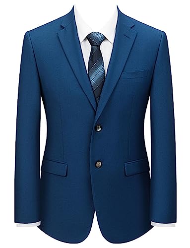 Veste de costume à revers cranté blazer homme pour uniforme d'affaires