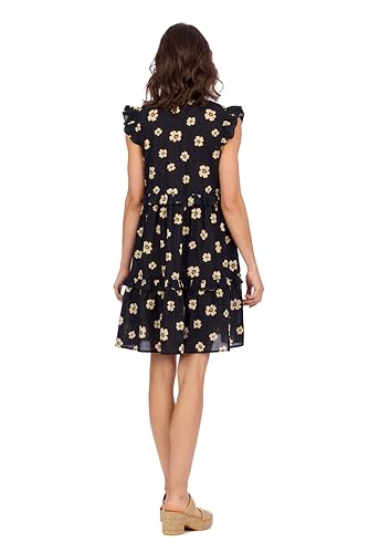 Robe Reeves Mud Pie pour femme à volants chic décontractée