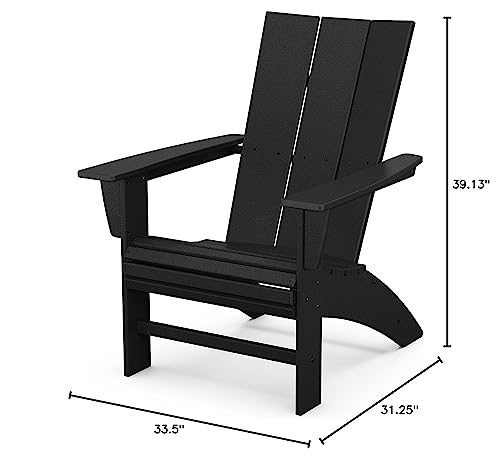 POLYWOOD-Modern-Curveback-Adirondack-Chair POLYWOOD Modern Curveback Adirondack Chair