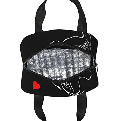 Kiuloam French Bulldog Multicolor Reusable Insulated Lunch Bag For Boys Girls Men Women Lunch Box Tote Bag Food Container For Work Travel Picnic #TOP5