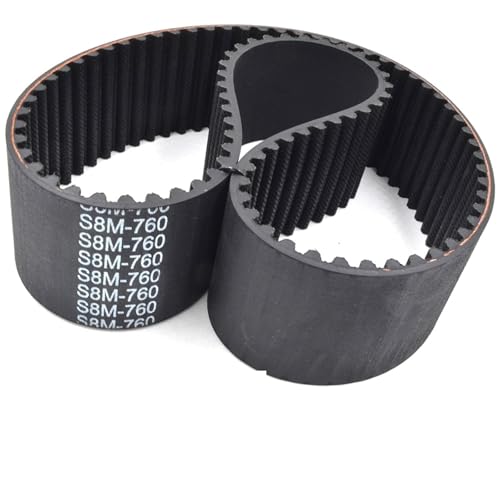 Courroie de distribution STD S8M pour réparer une transmission usée 840mm de pas et 105 dents