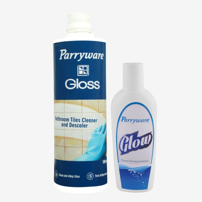 Parryware Glow Tap & Faucet cleaning solution 200ml I Gloss Tiles cleaner & Descaler 500ml COMBO I For Shiny Taps & Sparkling Tiles (B0B1TS77B2) Amazon Price History, Amazon Price Tracker