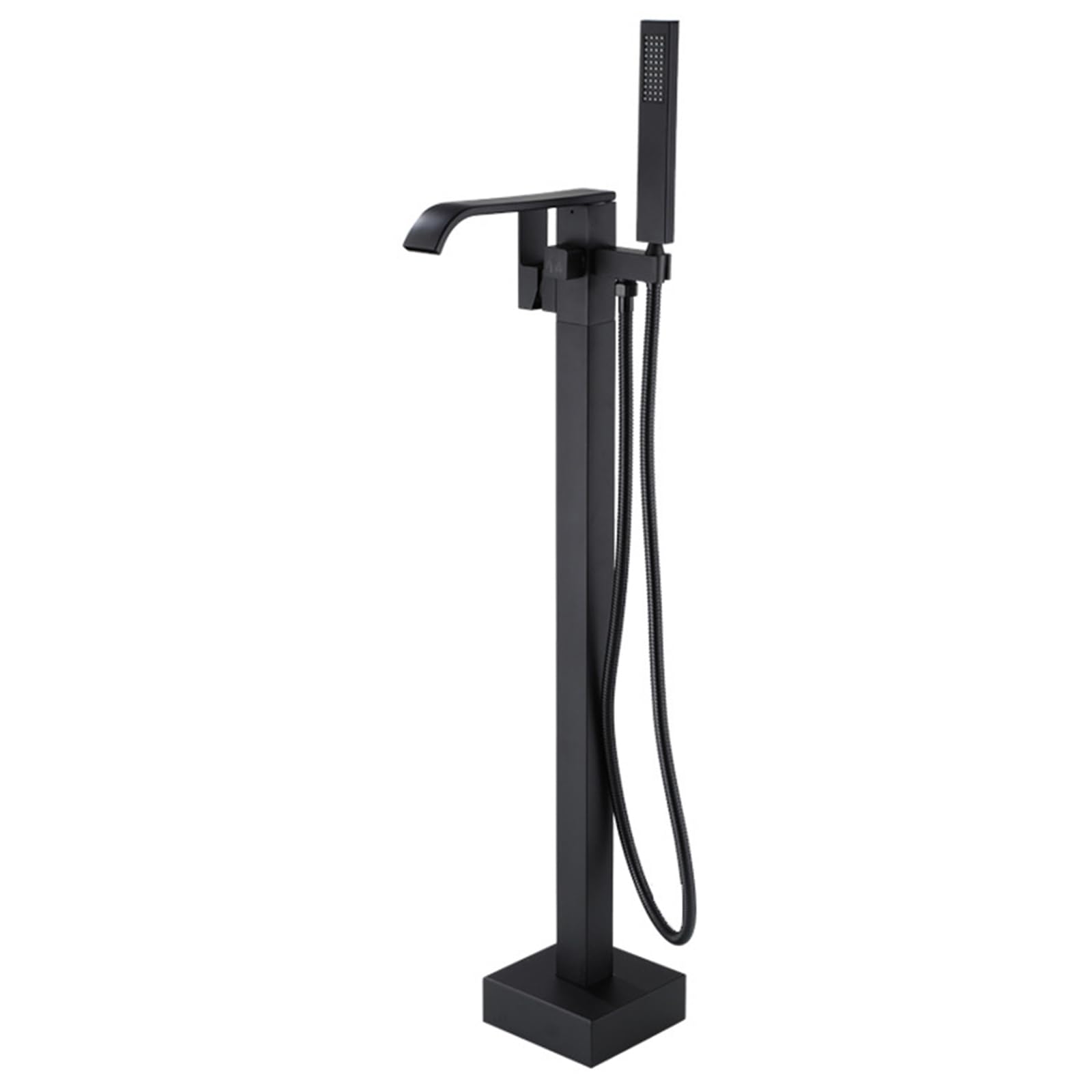 Robinet cascade autoportant en finition noire haut de gamme - 8