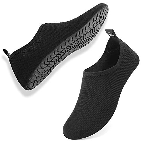Image of WateLves Womens and Mens Kids Water Shoes Barefoot Quick-Dry Aqua Socks for Beach Swim Surf Yoga Exercise