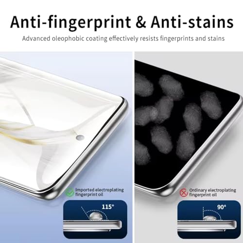 Image of Diruite UV Tempered Glass for Techno Phantom X - Premium 9H Hardness, Full Edge-to-Edge Coverage, Crystal HD Clarity, UV Glue with Easy Installation Kit (Pack of 1)
