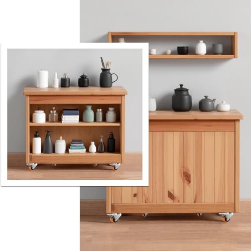 Image of Caster Wheels, 2inch Casters Set of 64 Heavy Duty, Two-Wheeled Orange TPE Casters with Brake, Double-Wheeled Swivel Plate Locking Castor Wheels Widely Used in All Kinds of Furniture.(64 Pack)