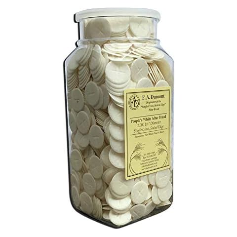 F.A. Dumont Altar Bread -1 1/8" Wholemeal - 1000/Container Cover