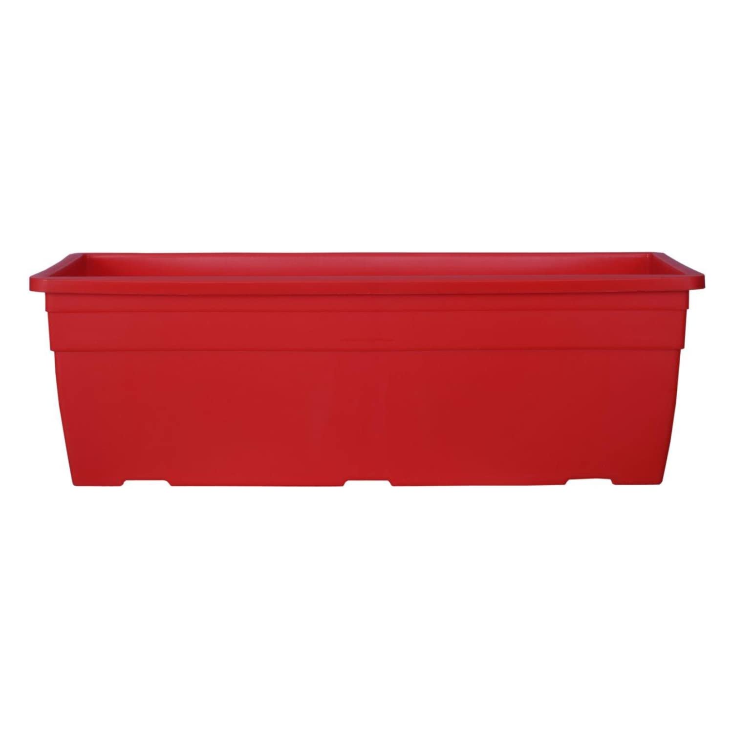 Hug A Plant | Reca 40cm Rectangle Window Planter | Pot for Home & Garden (Without Self Watering Kit) (40CM|15 INCH) (Red) (B0C6TDRJ6B) Amazon Price History, Amazon Price Tracker