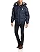 U.S. Polo Assn. Men's Big-Tall Short Snorkel Coat with Small Pony, Classic Navy, 2X