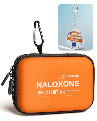 Naloxone Case with SAVE A LIFE Keychain