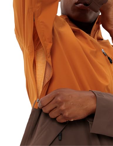 VAUDE Neyland 2 Jacket, wasserdicht & atmungsaktiv – Kumquat – Gr. S – Ansicht 6