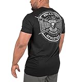 Phantom T-Shirt Train Hard I Herren Kampfsport Shirt I MMA Trainingsshirt Fighter - Schwarz