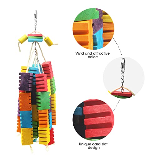 MQUPIN del Giocattolo da Masticare per pappagalli