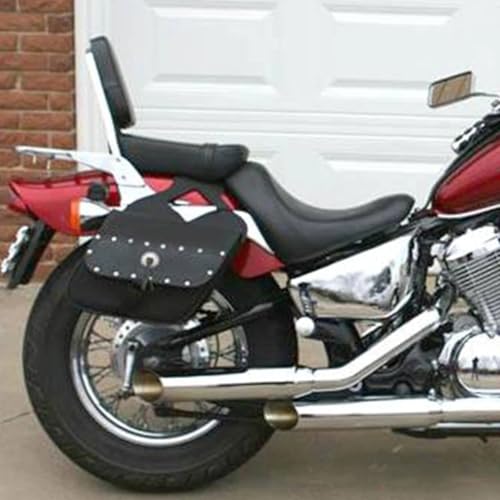 Dossier passager pour Honda Steed 600 VLX 1999-2007 avec sissy bar et porte-bagages - 6