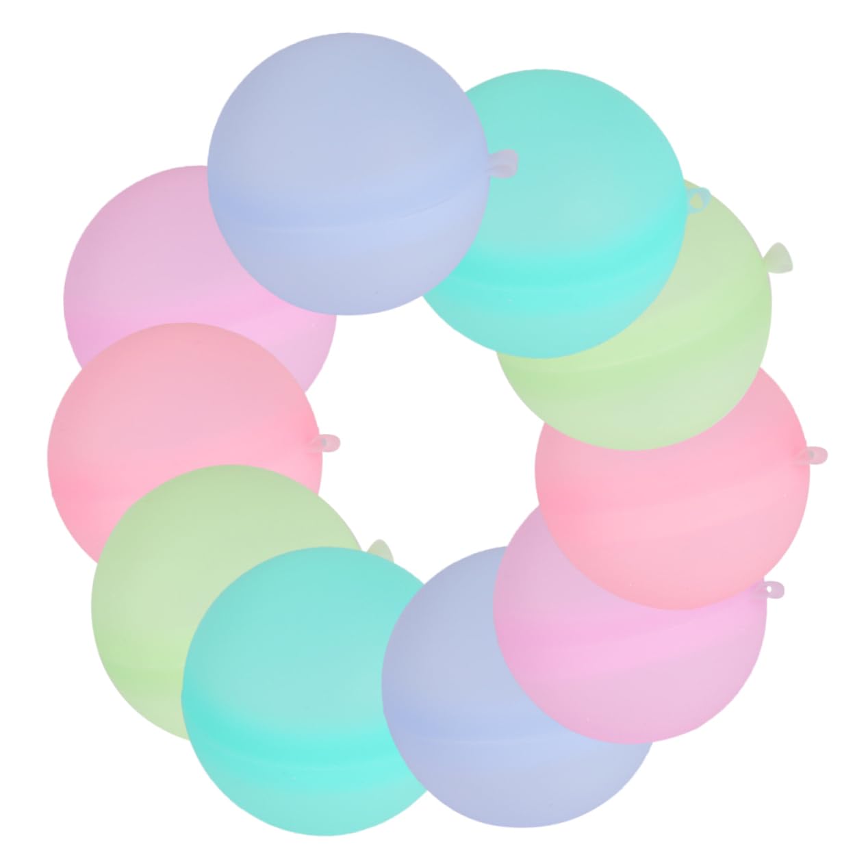 ORFOFE 10pcs Refillable Balls for Interactive Light for Pool Fun