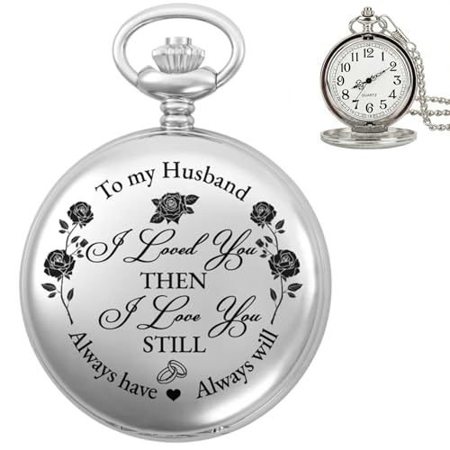 ALMAGEMSUS to My Husband Pocket Watch – I Loved You