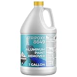 Stripoxy 8649 Paint Remover for Aluminum - Powder Coating Remover for Steel and Non Ferrous Metals, Industrial Use, Fast Acting Solution, Brush, Roller, or Spray Application, Non Flammable, 1 Gallon