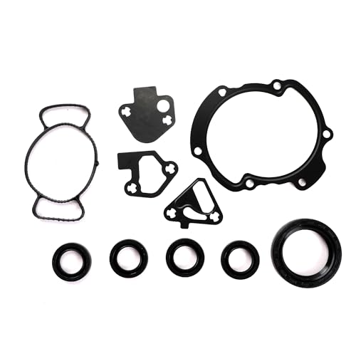 Image of PHILTOP Timing Cover Gasket Set for Chevy Traverse Impala Camaro Equinox Colorado Malibu, Buick Enclave Lacrosse, GMC Acadia Terrain Canyon, Cadillac SRX CTS XTS, 2.8L 3.0L 3.2L 3.6L OE# ‎TCS46108