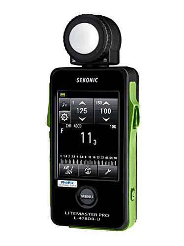 New Sekonic L-478DR-U-PX Phottix Strato II System Lightmeter With Exclusive USA Radio Frequency And Exclusive 3-Year Warranty