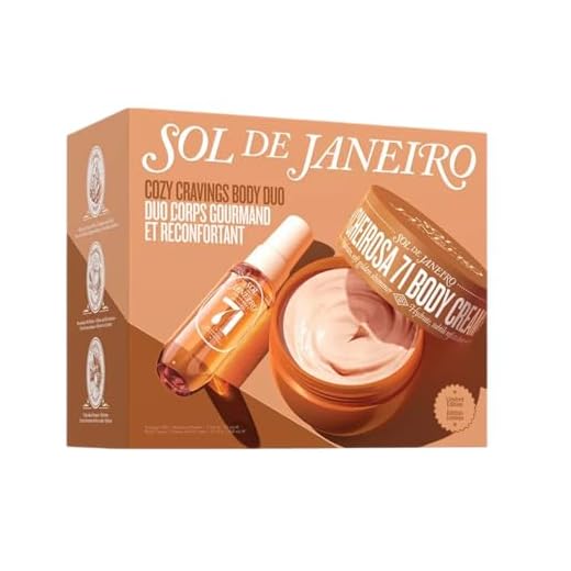 Sol de Janeiro Cheirosa 71 Cozy Cravings Body Duo Set, Parfüm-Nebel 30ml und Körpercreme 240ml, Limited Edition Geschenkset