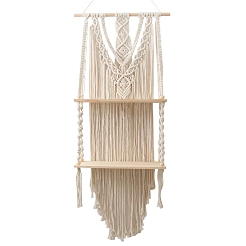 WANGLXST Wandbehang Boho Deko, Balkon Home Decor, Böhmische Gewebte Tapisserie Woven Wanddeko Wandteppich Wandbehang für Room Geschenke Cover