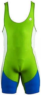 Hombre de una Pieza Lucha luchando Singlete-Color Combinado Sexy Medias Peso Levantamiento de Pesas Traje de Gimnasio