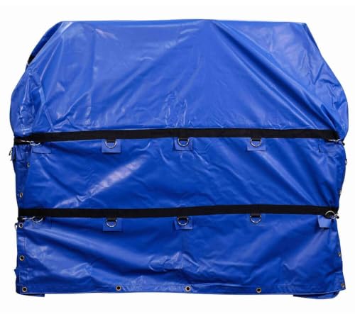 Mytee Products Fitted Coil Tarps Blue for Steel Coils 6x6x6