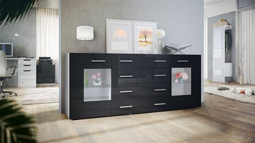 Vladon Credenza Cassettiera Grömitz V2, Struttura