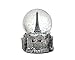 Zizo Paris France Eiffel Tower MINI Snow Globe 45mm - Great Gift