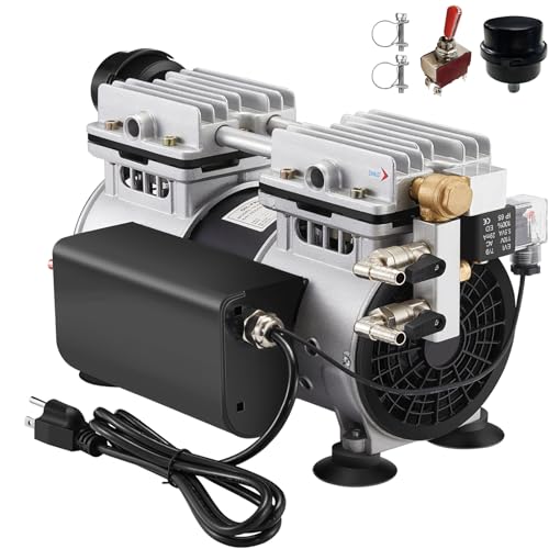 WRSTER-TECH Aerator, 5.2 CFM for Pond and Lakes Up to 3 Acres, 3/4 HP Compressor without Timer & Diffuser & Hose, Aeration Pumps for Deep Water Oxygen Circulation