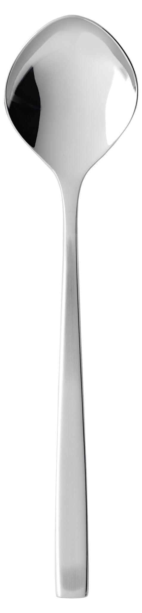 Cuillère à soupe Gense Fuga 18,8 cm en acier mat et poli pour la table
