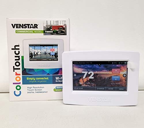 Venstar T8850 Commercial Thermostat with WiFi 4H 2C Dual fuel image 5