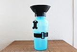 Botella Agua para Perro,Bebedero portatil, Bebedero Agua para Perro o Mascotas, Botella portatil de 500ml Ideal para Caminar, Botella Agua con Cuenco para Beber