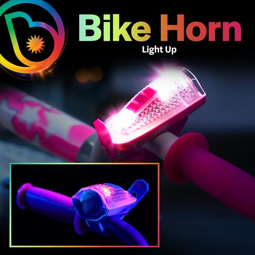 Brightz HornBrightz Pink Light Up Bike Horn for Kids, Bike Bell for Girls - image 2