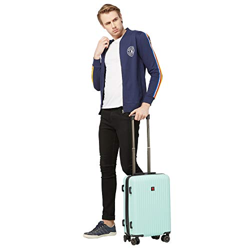 Image of Swissbrand RIGA Range Blue Color 20 inch Cabin Trolley