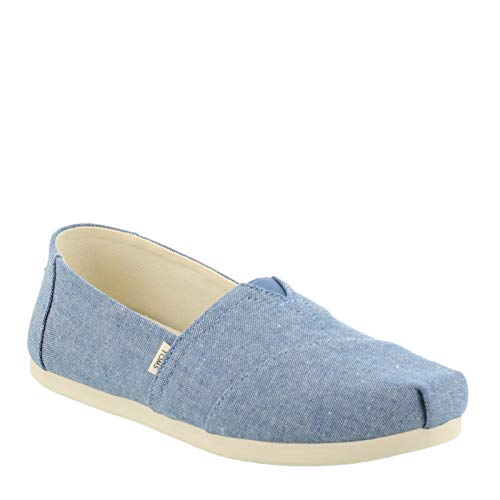 Toms Blue Slub Chambray Women's Alpr Esp Blue 10014410 7.5 #TOP3