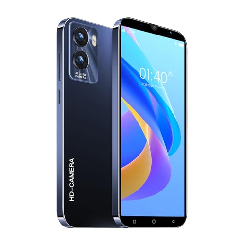 Smartphone Offer of the Day, 5.0 inch IPS Display, 16GB ROM 128GB Expandable, Android 9.0, Dual SIM Dual Camera Cheap 3G Mobile Phones (R35-Black)
