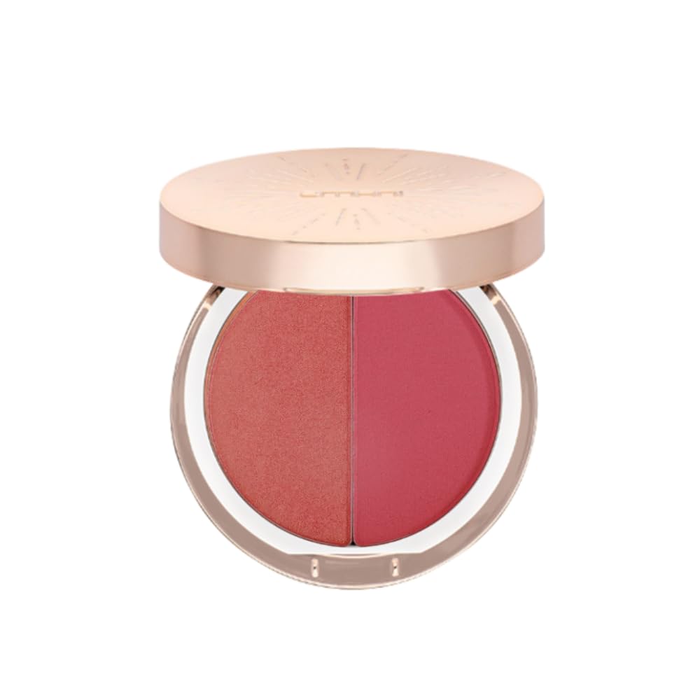 Blush & Bronzer - Natural Mineral Pressed Bronzer for Face - Radiant Skin Blush for Sun Kissed Glow, All Skin Types including Sensitive Skin, Malibu