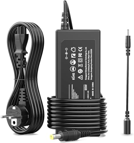 BIUBOTY 65W Laptop Ladekabel für Acer Aspire 3 A315-21 A315-31 A315-41 A315-53 Aspire 5 A515-51 A515-52 E5-571 E5-575 ES1-531 TravelMate P253 P256 Extensa 5230 Ladegerät (19V 5.5x1.7mm& 3.0x1.1mm)